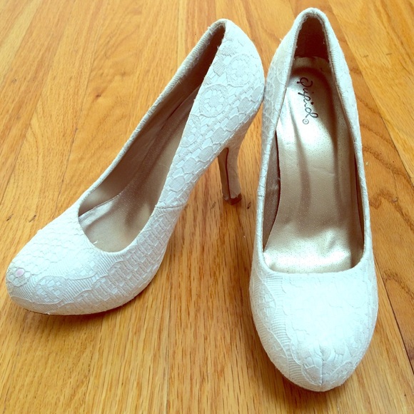 White heels
