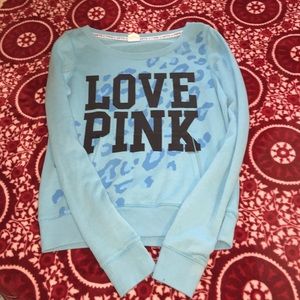 Used cheetah PINK sweatshirt