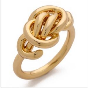 Rachel Zoe gold knot ring