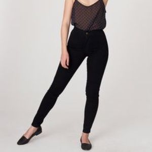 American Apparel Black Easy Jeans