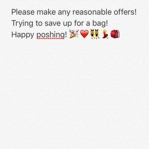 Please make offers! :)