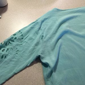 Tear in bikini coverup