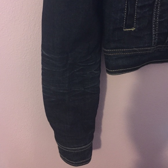 Arizona Jean Co. dark wash jean jacket - Picture 4 of 4