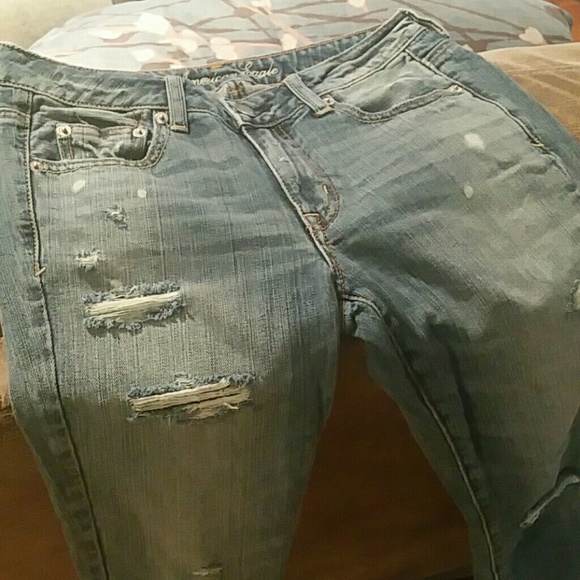 American Eagle size 2 boyfriend jeans - Picture 4 of 4