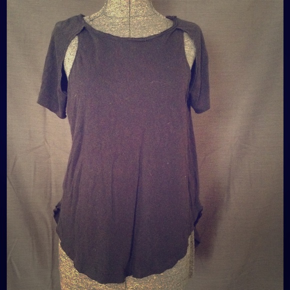 Unique black grunge t-shirt Free People