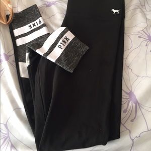 Vs pink leggings size xs