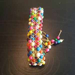 Handmade multicolored bracelet
