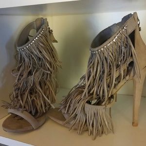 Trade-Betseyville Fringe Heels