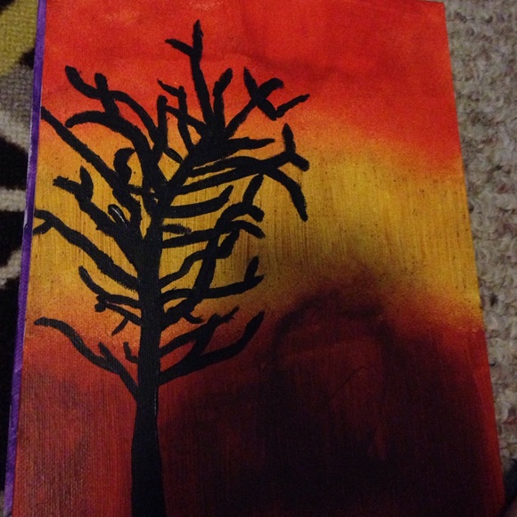 Painting of trees
