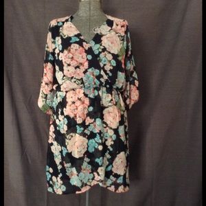 Floral chiffon dress