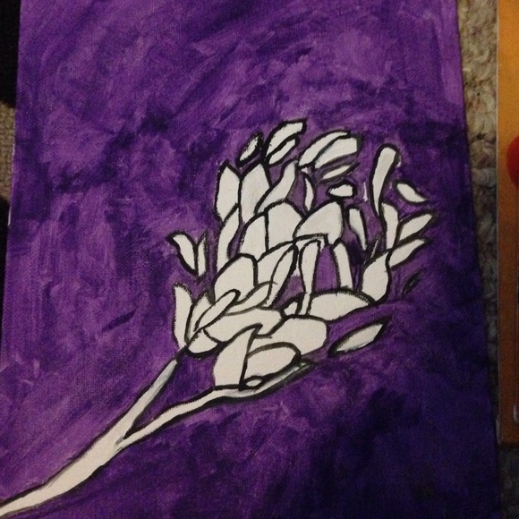 fantasy flower painting