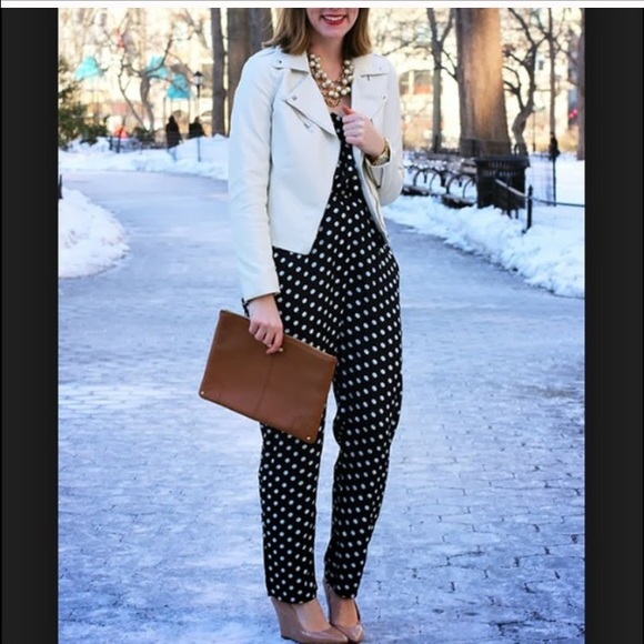 Polka dot jumpsuit