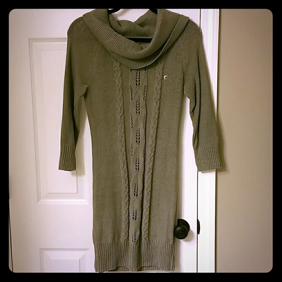 Cowl neck sweater dress- NWT - Picture 1 of 3