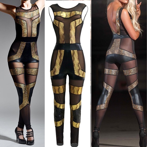 Sexy second skin Bodycon Jumpsuit