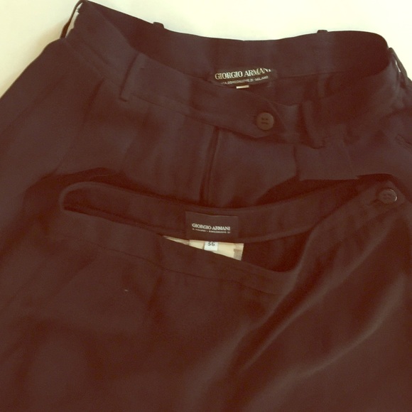 2 GIORGIO ARMANI BUSINESS PANTS
