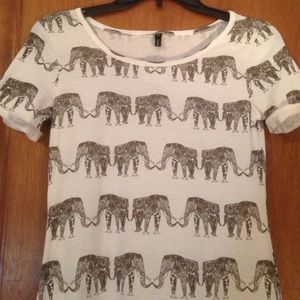 Elephant print dress