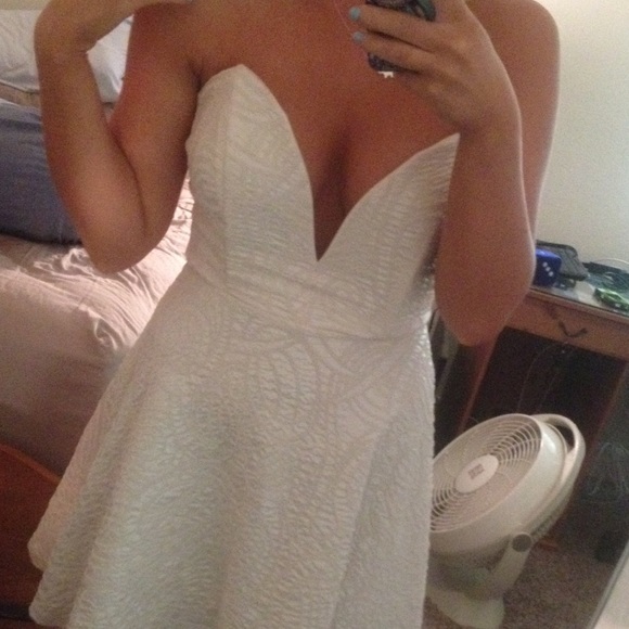 White dress
