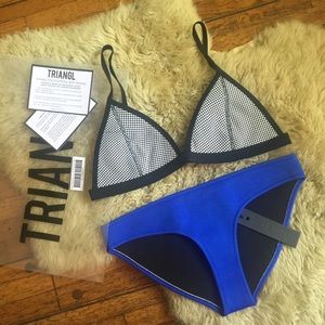 Triangl Penny wanderlust Ollie bikini Sz S