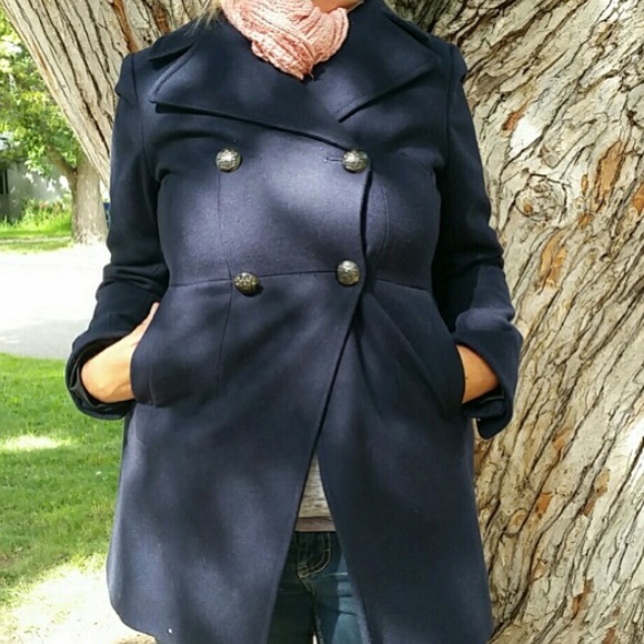 Navy Blue Peacoat :)
