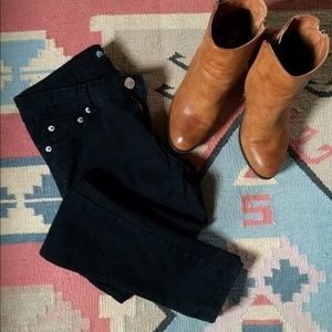 Black skinny jeans