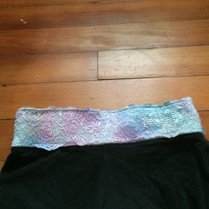 Pink boot cut Yoga Pants