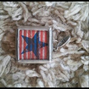 Jewel Kade patriotic charm