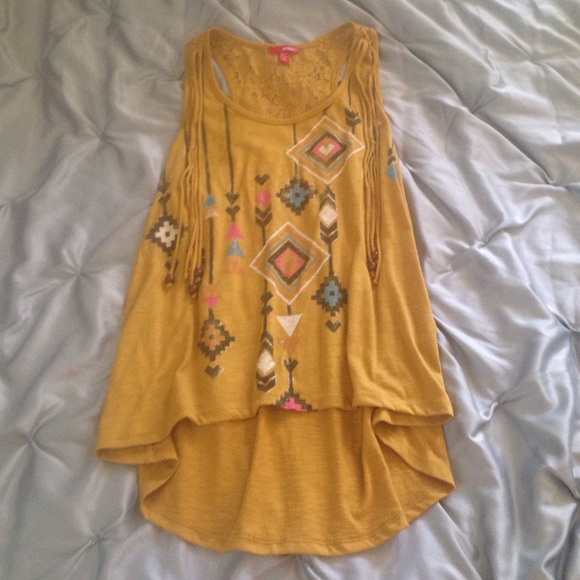 Tribal tank top
