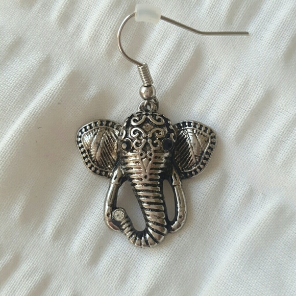 Elephant Earrings - Picture 2 of 3