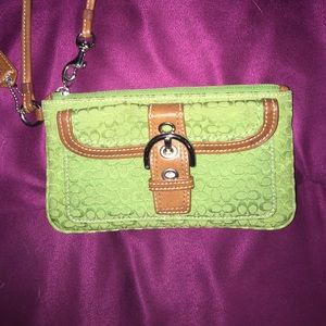 Coach wristlet