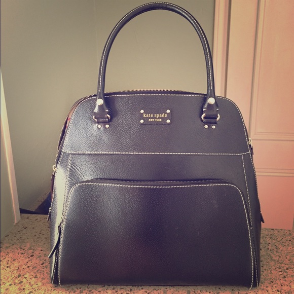 kate spade Handbags - Kate Spade Wellesley Black Leather Handbag