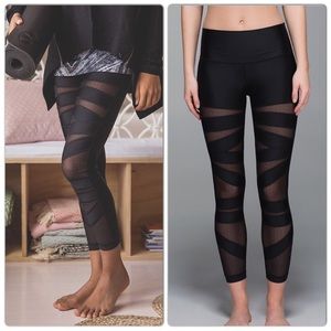 Lululemon high times pant with mesh