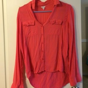 Long sleeve Aeropostale button down shirt.
