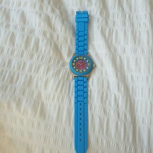 Bright Blue Watch