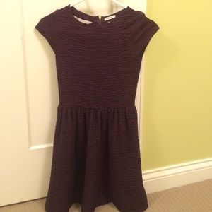 Dark purple cut out dress!