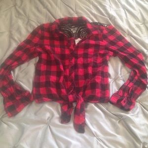 Tie flannel