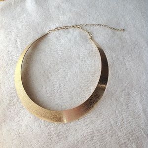 Gold Toned Fashion Choker / Necklace