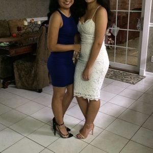 Misguided lace dress