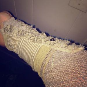 Free people light army green thermal