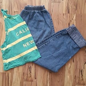 Mom Jeans & Tank Top BUNDLE DEAL