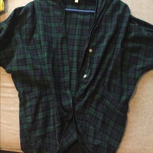 Oversized flannel