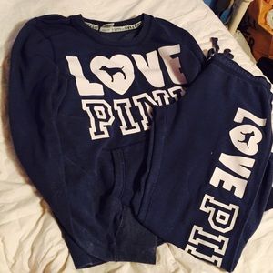Victoria Secret sweatsuit!