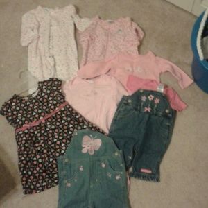 Baby girl clothes lot