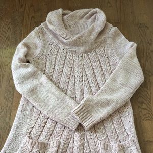 Anthropologie Uber soft cowl neck sweater