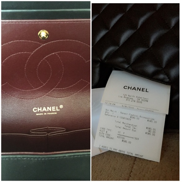 SOLD Chanel Jumbo Double Flap Bag/Gold Metal - Picture 4 of 4