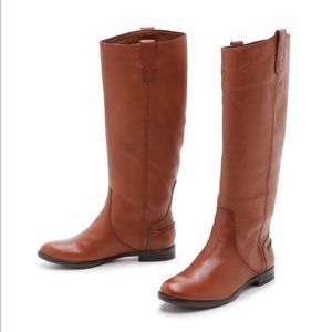 Madewell 
The Archive Leather Boots, Cognac