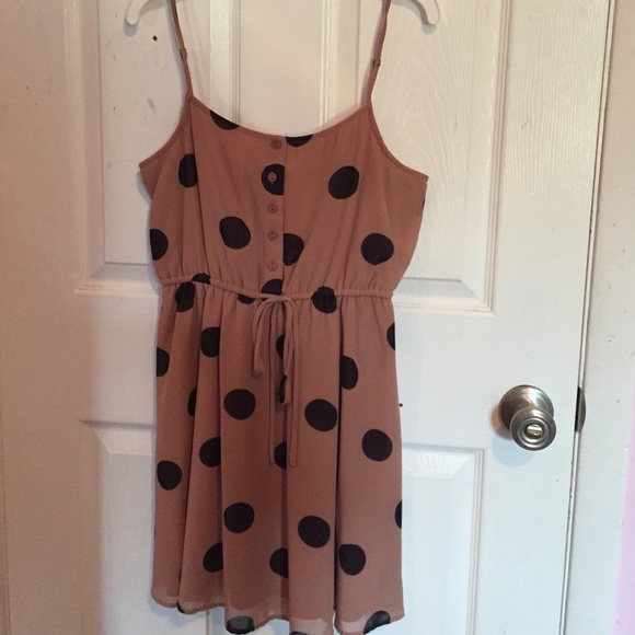 NWOT beige dress