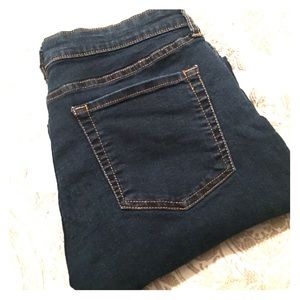 Premium super skinny ankle jeans .