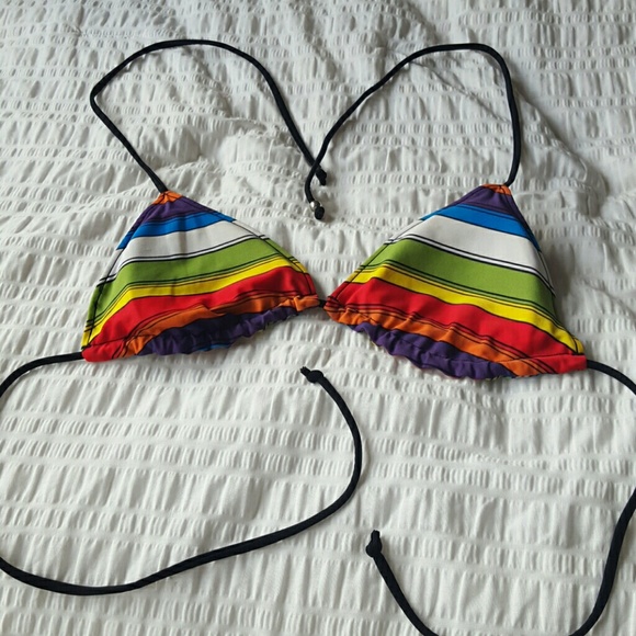 Colorful bikini top - Picture 2 of 3