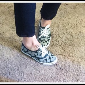 Coach keds style tennis shoes