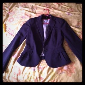 Navy blue blazer